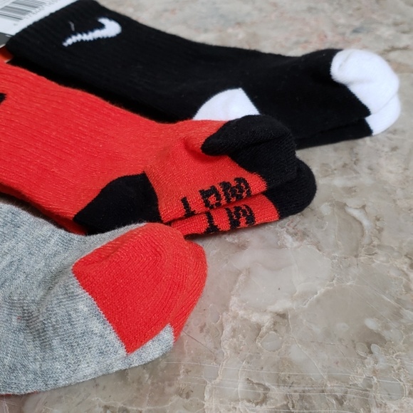 3 Pair Nike Socks (6-12 Months or 12-24 Months) - Picture 5 of 7